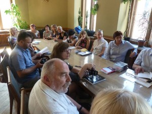 Spotkanie w Związku Pisarzy Litwy