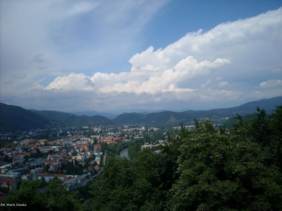 Graz, widok ze Schlossbergu, fot. Maria Duszka