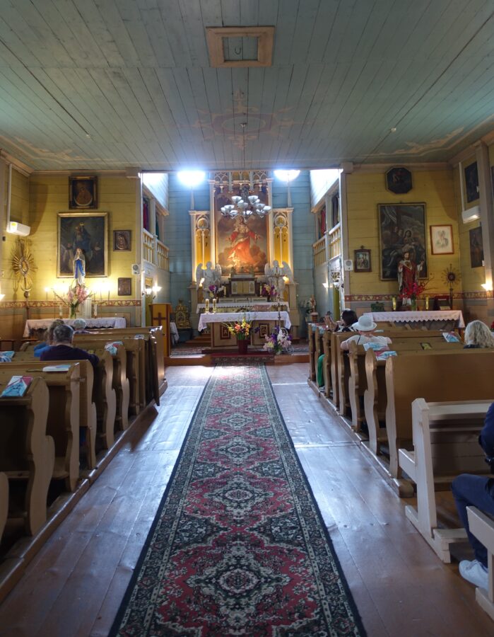 Kościół w Sorokpolu. Fot Maria Duszka